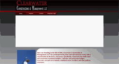 Desktop Screenshot of clearwaterconstruction.us