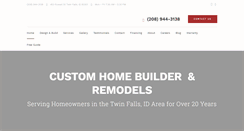 Desktop Screenshot of clearwaterconstruction.net