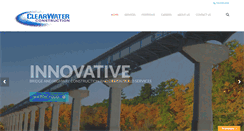 Desktop Screenshot of clearwaterconstruction.com